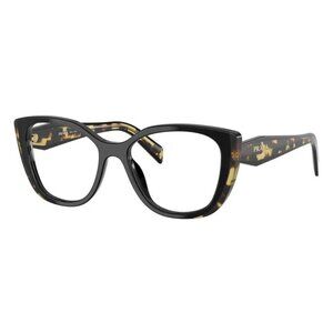 NEW PRADA PR B04V 3891O1 HAVANA BLACK EYEGLASSES PRADA PRB04V 3891O1